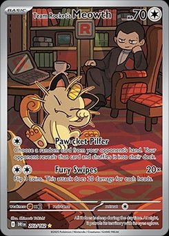 107 Team Rocket´s Meowth