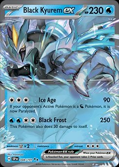 618 Black Kyurem EX